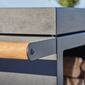 LYON door inserts with teak slats
