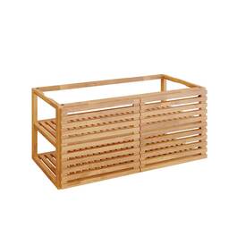 LYON door inserts with teak slats