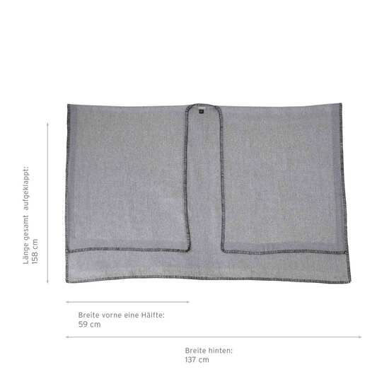 Poncho Herringbone