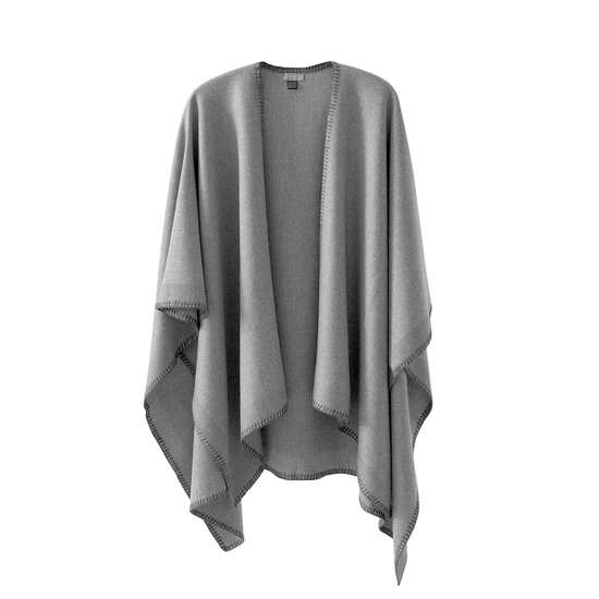 Poncho Herringbone