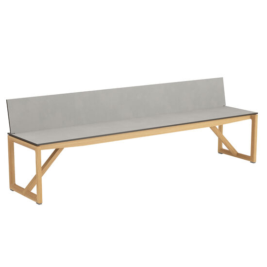 Trey Set Seating group incl. two seats with backrests