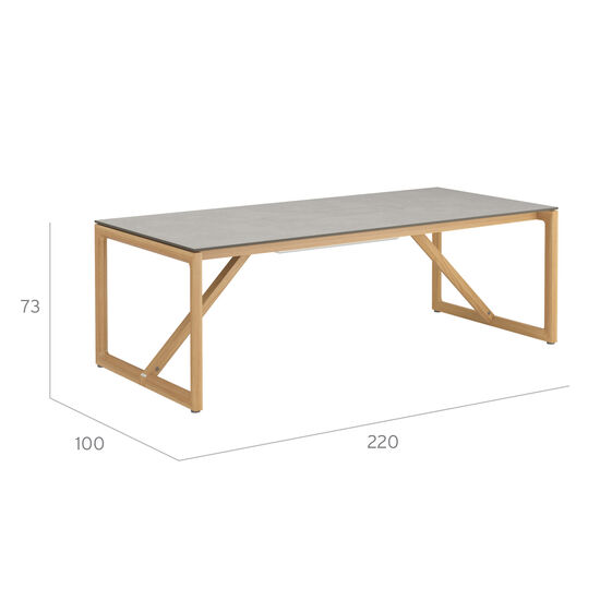 Trey Set Seating group incl. two seats with backrests