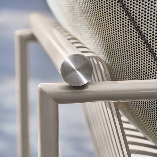 Loreto Three-Seater incl. cushions in the design Sinfonia Gris