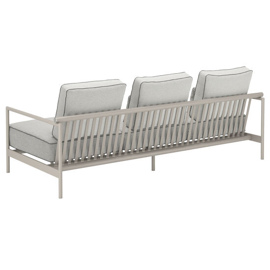 Loreto Three-Seater incl. cushions in the design Sinfonia Gris