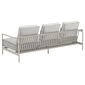 Loreto Three-Seater incl. cushions in the design Sinfonia Gris