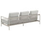 Loreto Three-Seater incl. cushions in the design Sinfonia Gris