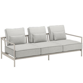 Loreto Three-Seater incl. cushions in the design Sinfonia Gris