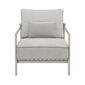 Loreto Armchair incl. cushions in the design Sinfonia Gris