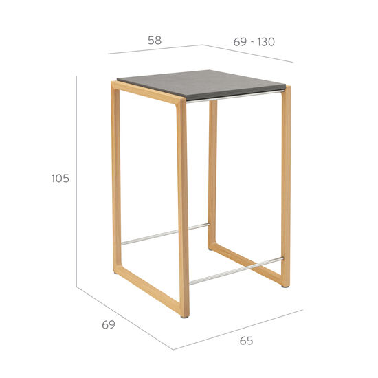 Benton Bar Table with HPL top