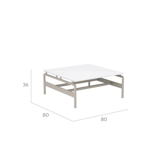 Loreto Side Table 80 x 80