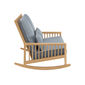 Newhaven Rocking Chair Two-Seater incl. cushion in the design "Indigo/seams Linum"