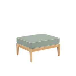 Newhaven Footstool incl. cushion in the design "Mineral/seams Linum"