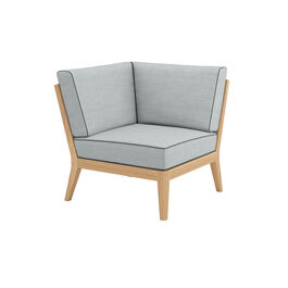 Valencia Lounge Corner Element in the design "River/seams Baltic"