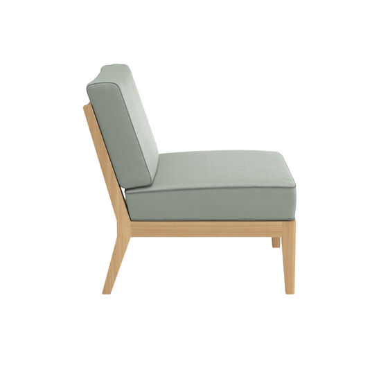 Valencia Lounge Middle Element in the design "Mineral/seams Taupe"