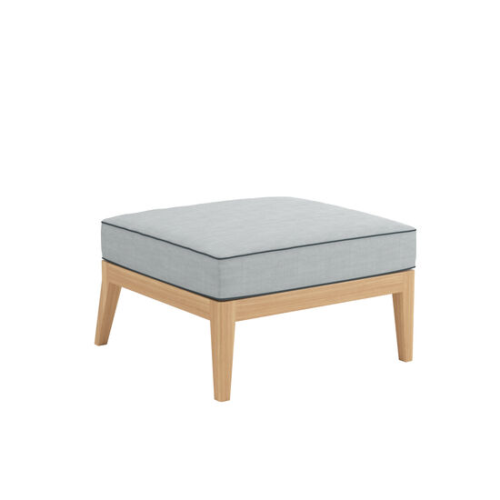 Valencia Lounge Element without backrest in the design "River/seams Baltic"