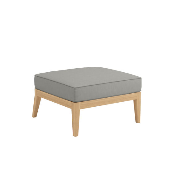 Valencia Lounge Element without backrest in the design "Stone/seams Taupe"