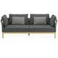 Cavo Lounge Sofa Anthracite incl. cushion in the design "Anthracite"