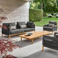 Cavo Lounge Sofa Anthracite incl. cushion in the design "Anthracite"