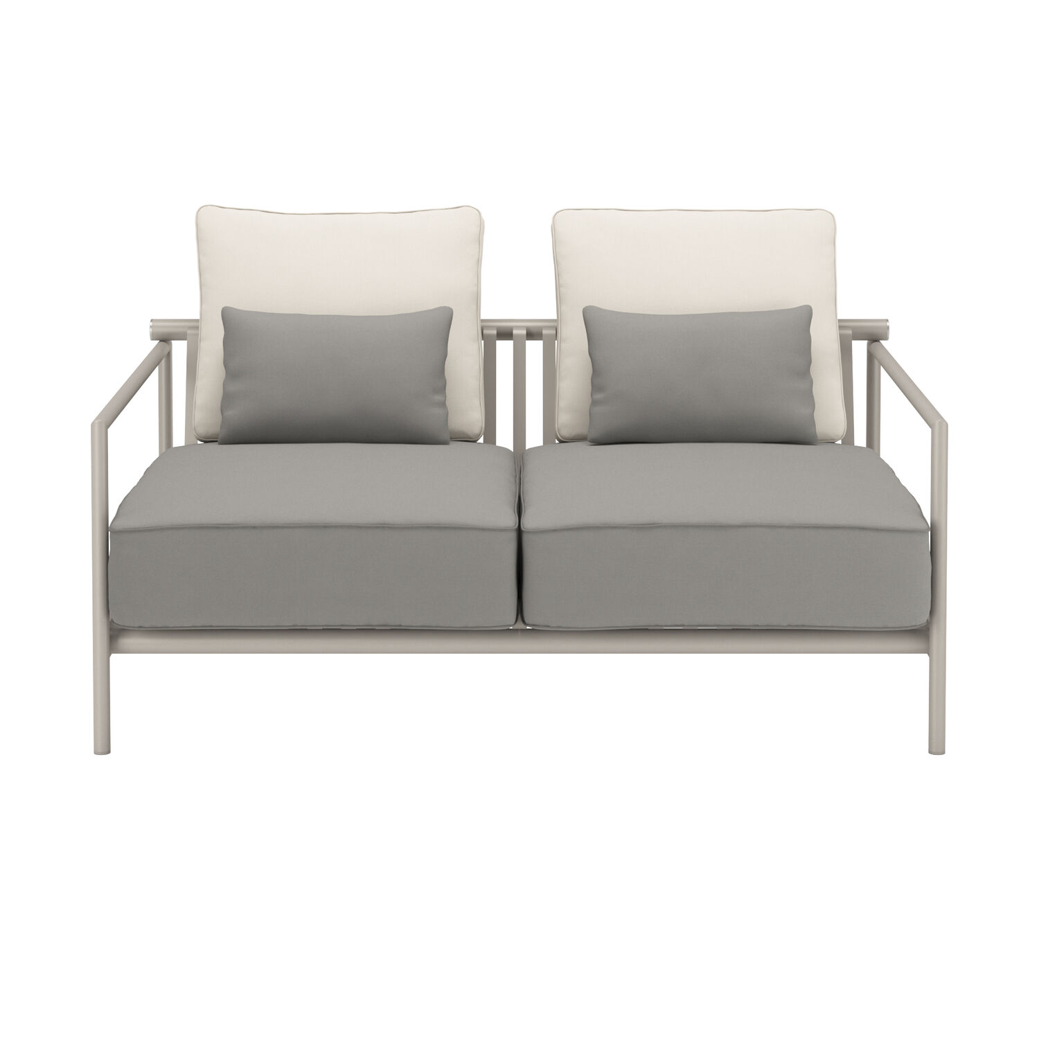 Loreto TwoSeater incl. cushions in the design "Stone/Linum" & more