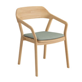 Cushion Luton Armchair, design "Mineral/seams Taupe"