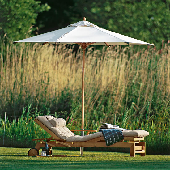 Liguria Round Parasol 2.80 m, Ivory