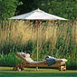 Liguria Round Parasol 2.80 m, Ivory