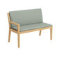 Cushion Valencia Seat Element 120 in the design "Mineral/seams Taupe"