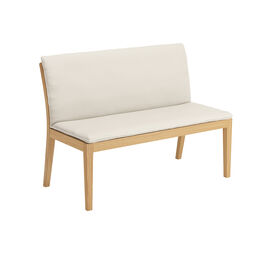 Cushion Valencia Seat Element Centre 120 in the design "Linum/seams Pearl"