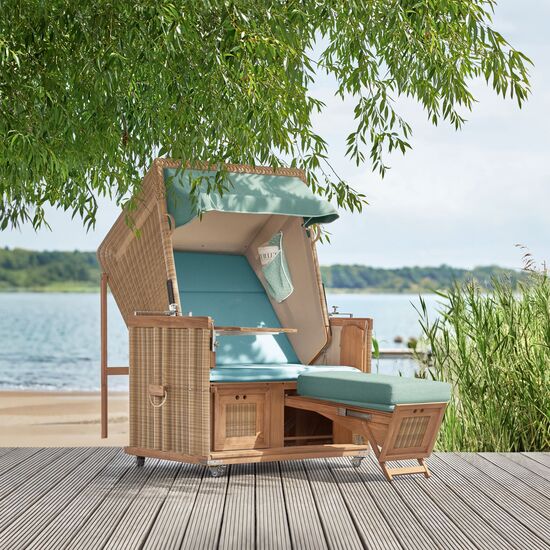 High Footrest Cushion for Strandkorb design "Sinfonia"