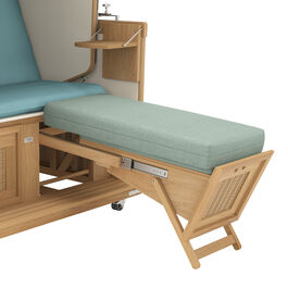 High Footrest Cushion for Strandkorb design "Sinfonia"