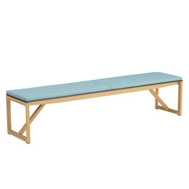 Seat Cuhsion Trey Backless Seat 210, design “Allegro Bleu”