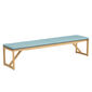 Seat Cuhsion Trey Backless Seat 210, design “Allegro Bleu”