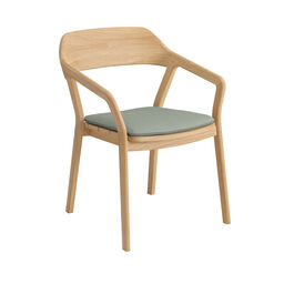 Cushion Luton Armchair, design "Mineral/seams Taupe"