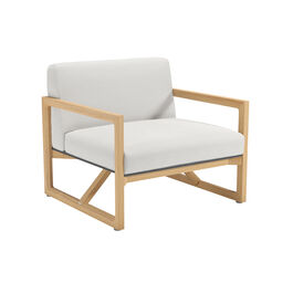 Trey Lounge Armchair incl. cushion in the design "Crystal"