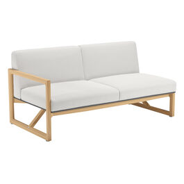 Trey Lounge Sofa with armrest right incl. cushion in the design "Crystal"