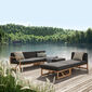 Trey Lounge Chaise Longue incl. cushion in the design "Anthracite"