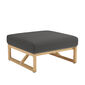 Trey Lounge Footstool in the design "Anthracite"
