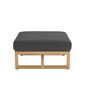 Trey Lounge Footstool in the design "Anthracite"