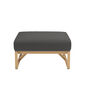 Trey Lounge Footstool in the design "Anthracite"
