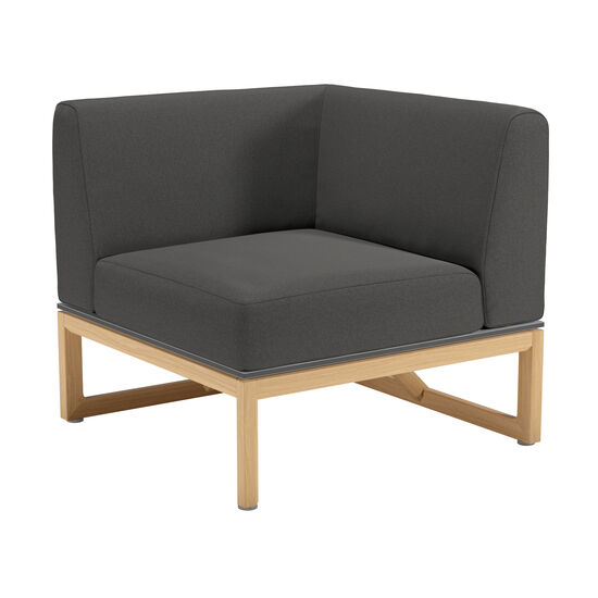 Trey Lounge Corner Element incl. cushion in the design "Anthracite"