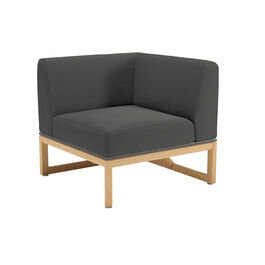 Trey Lounge Corner Element incl. cushion in the design "Anthracite"