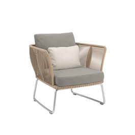 Amari Lounge Armchair incl. cushion in the design "Stone"