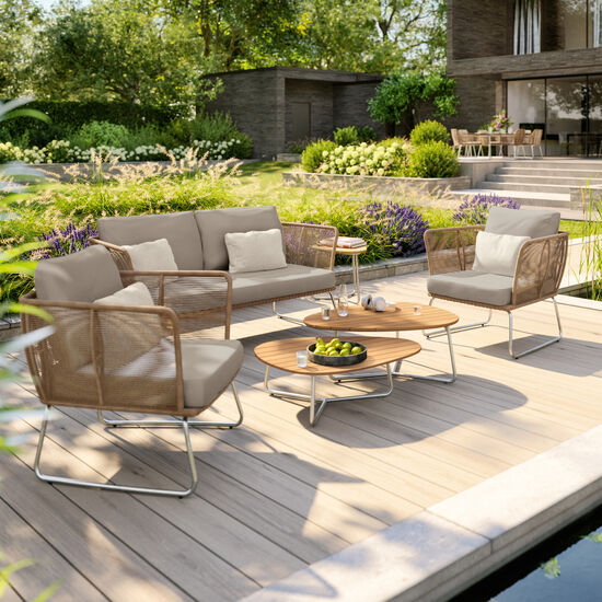 Amari Lounge Table Set Teak