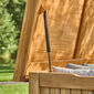 Cushion Chest S, Teak