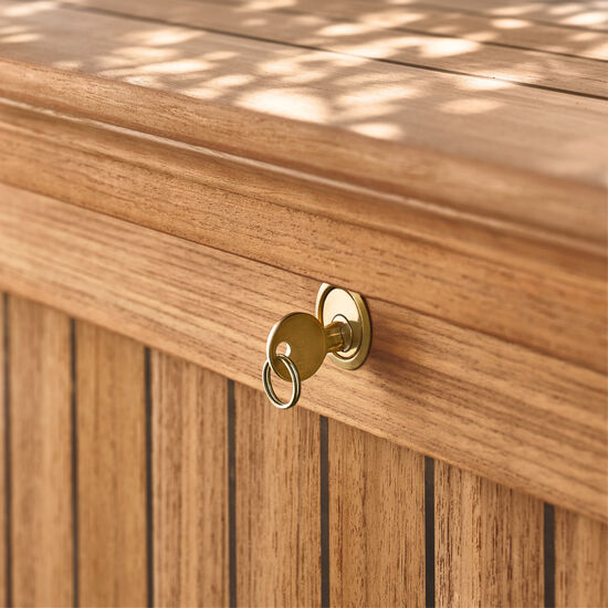 Cushion Chest S, Teak