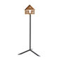 Birdhouse Small for Flower Beds, Teak