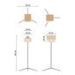 Birdhouse Small for Flower Beds, Teak
