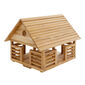 Birdhouse Small for Flower Beds, Teak