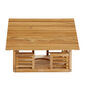 Birdhouse Small for Flower Beds, Teak