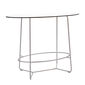Pan Oval Bar Table 140, HPL White
